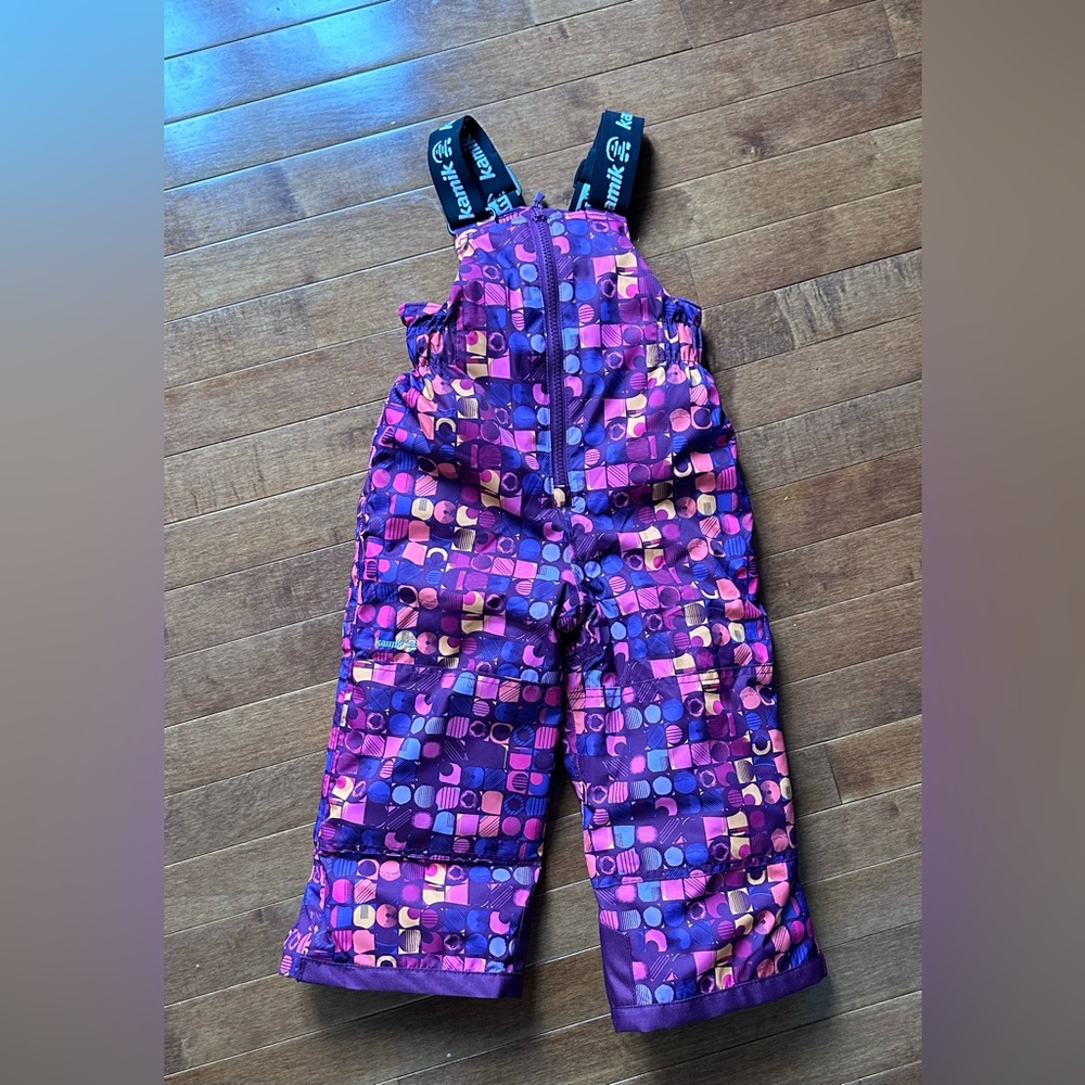 Kamik Insulated Snow Bib in 3T